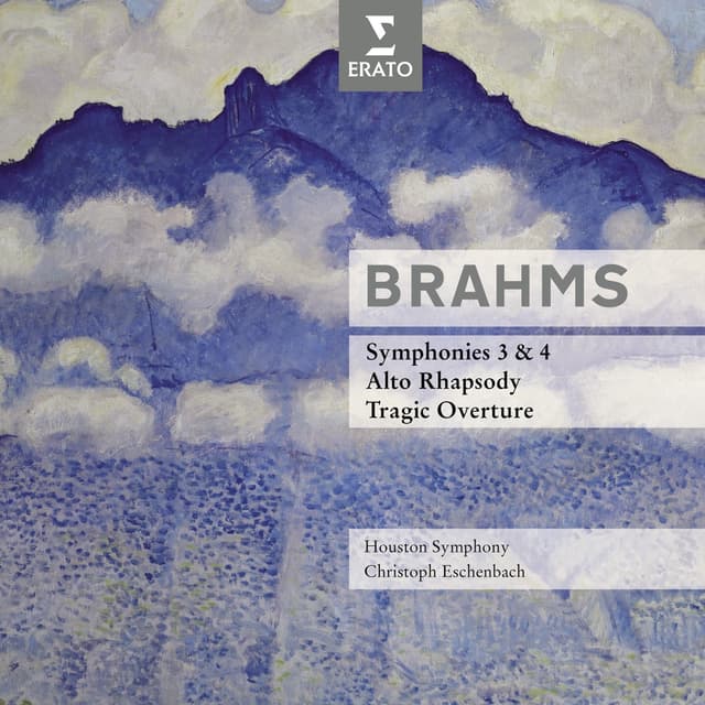 Album cover art for Brahms : Symphonies No.3 & 4 - Overtures