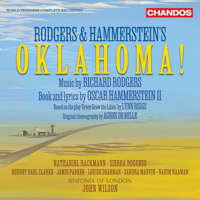 Album cover art for Rodgers & Hammerstein's Oklahoma! (Complete Original Score)
