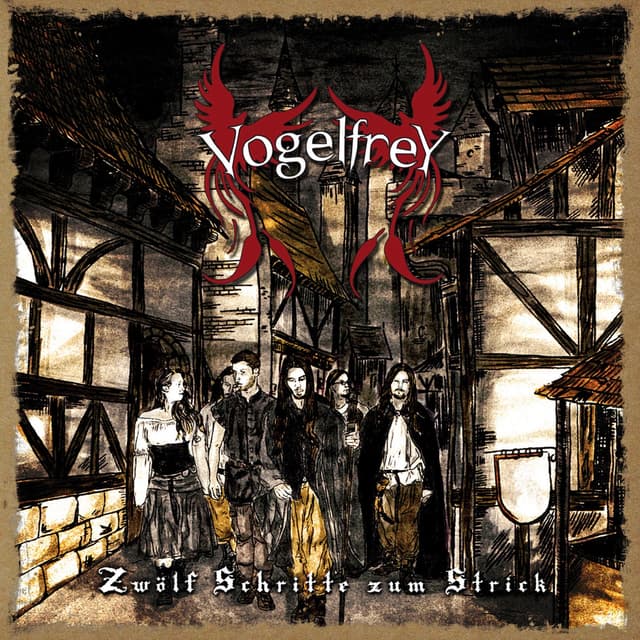 Album cover art for Zwölf Schritte zum Strick