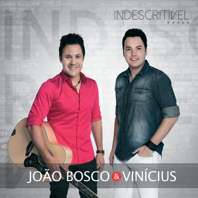 Album cover art for Indescritível