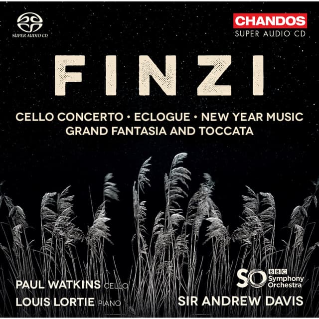 Album cover art for Finzi: Cello Concerto, Eclogue, New Year Music