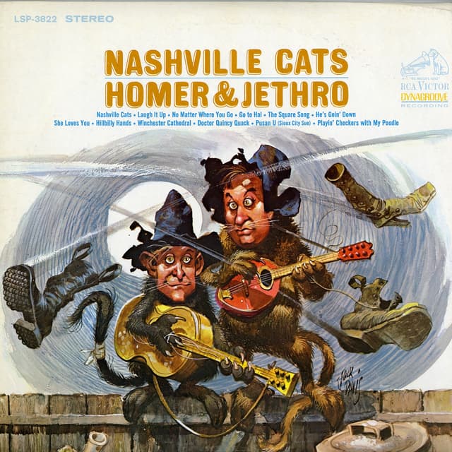 Album cover art for Nashville Cats