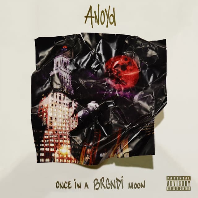 Album cover art for Once in a Brgndi Moon