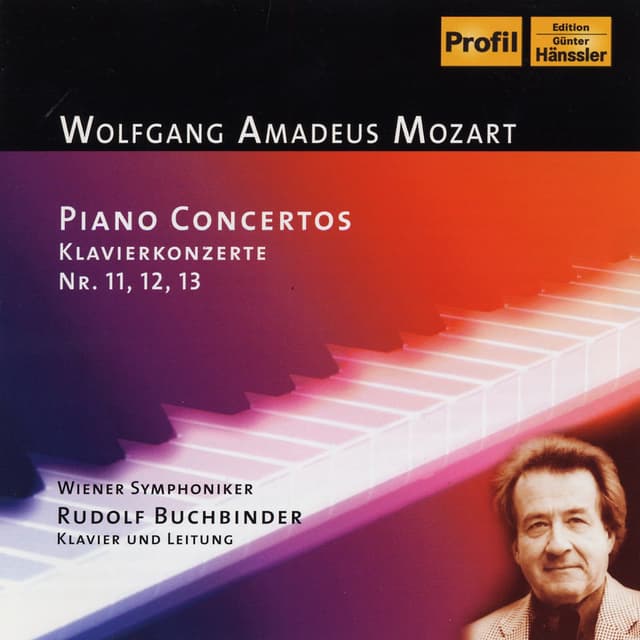 Album cover art for Mozart: Piano Concerto Nos. 11-13