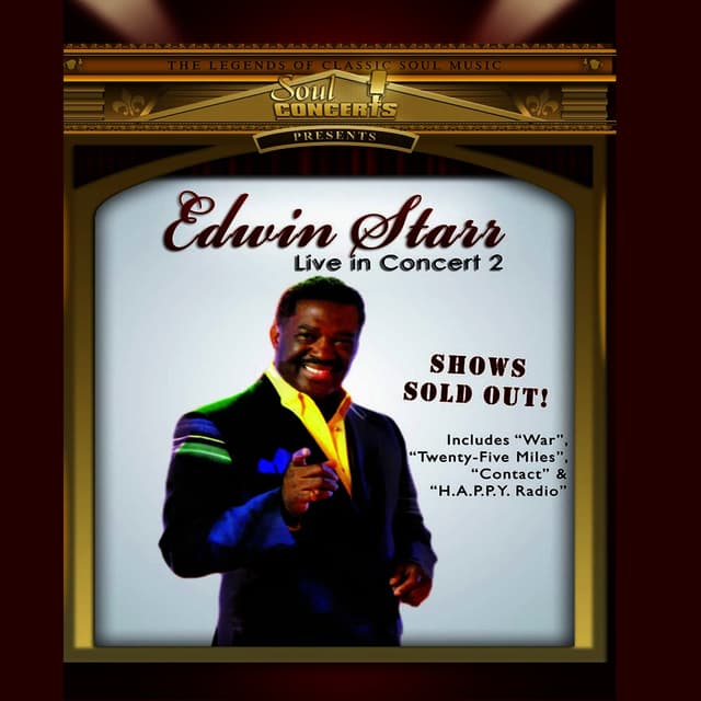 Album cover art for Live in Concert