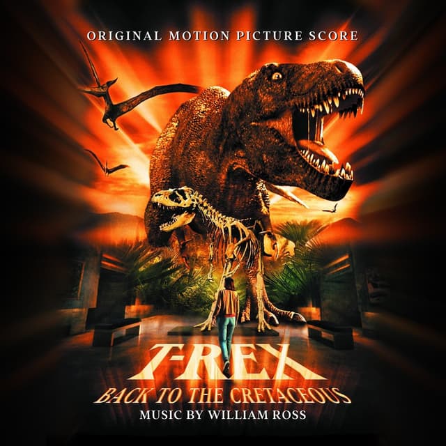 Album cover art for T-REX: Back to the Cretaceous