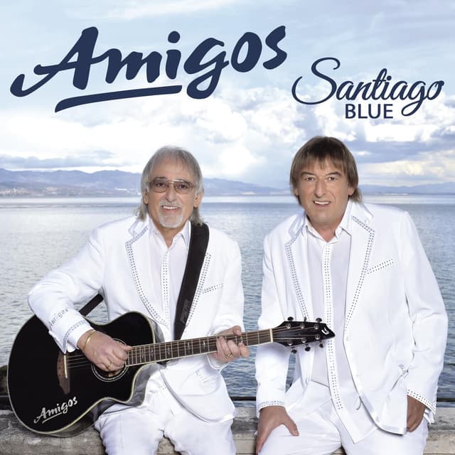 Album cover art for Santiago Blue