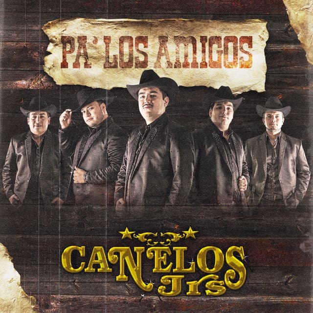 Album cover art for Pa' los amigos