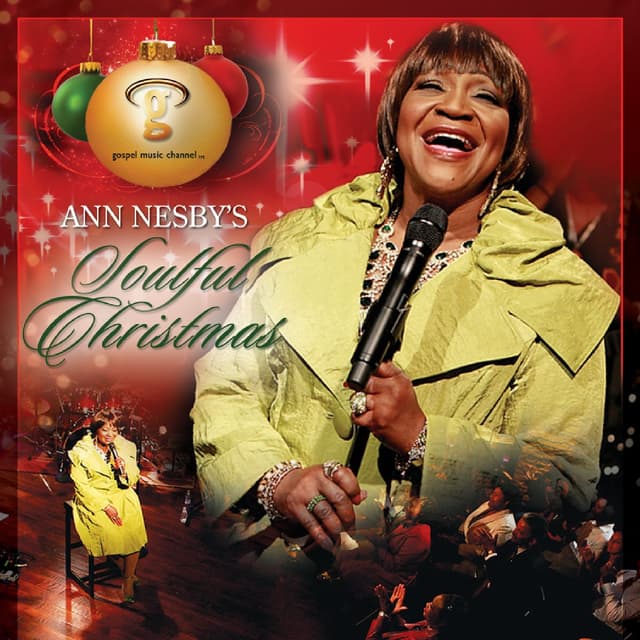 Album cover art for Ann Nesby's Soulful Christmas