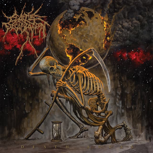 Album cover art for Death Atlas
