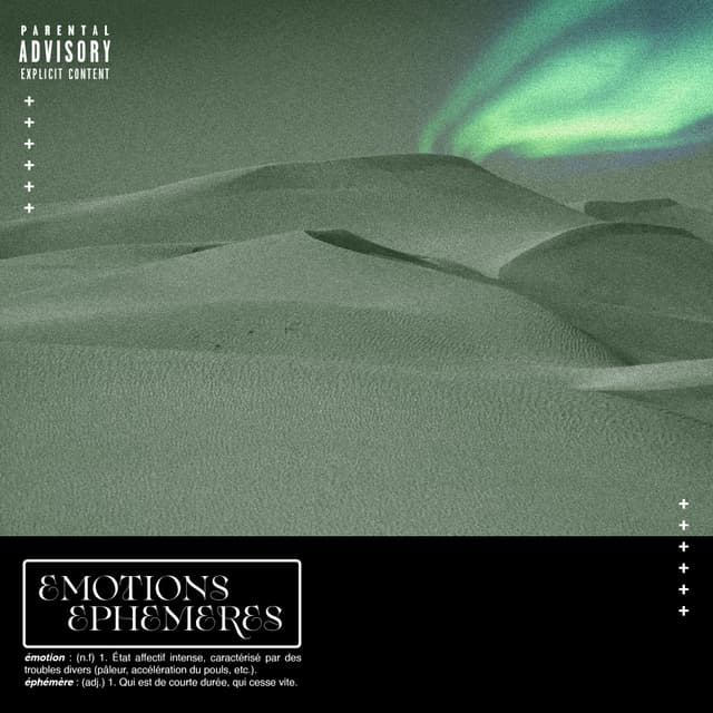 Album cover art for Émotions éphémères