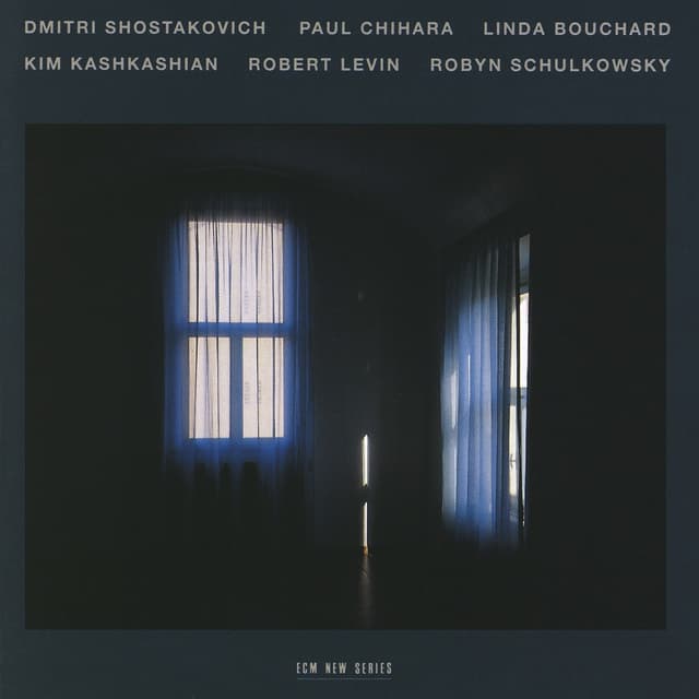 Album cover art for Dmitri Shostakovich - Paul Chihara - Linda Bouchard