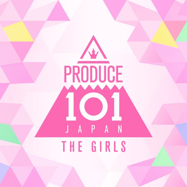 Album cover art for PRODUCE 101 JAPAN the GIRLS