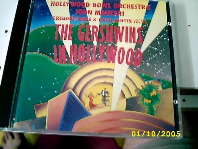 Album cover art for The Gershwins In Hollywood