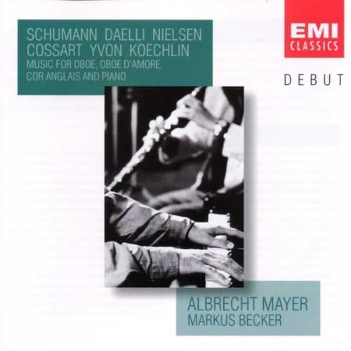 Album cover art for Music for Oboe, Oboe d'Amore, Cor Anglais and Piano