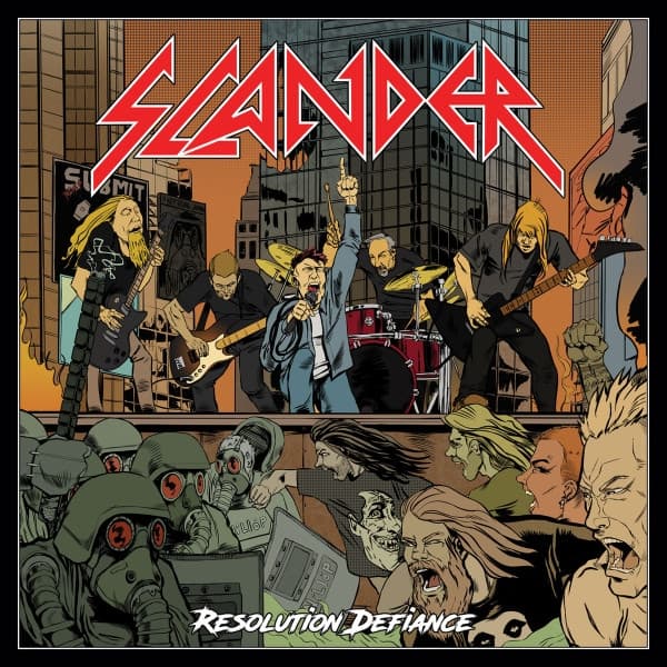 Album cover art for Resolution Defiance