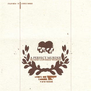 Album cover art for Blood Covered Words