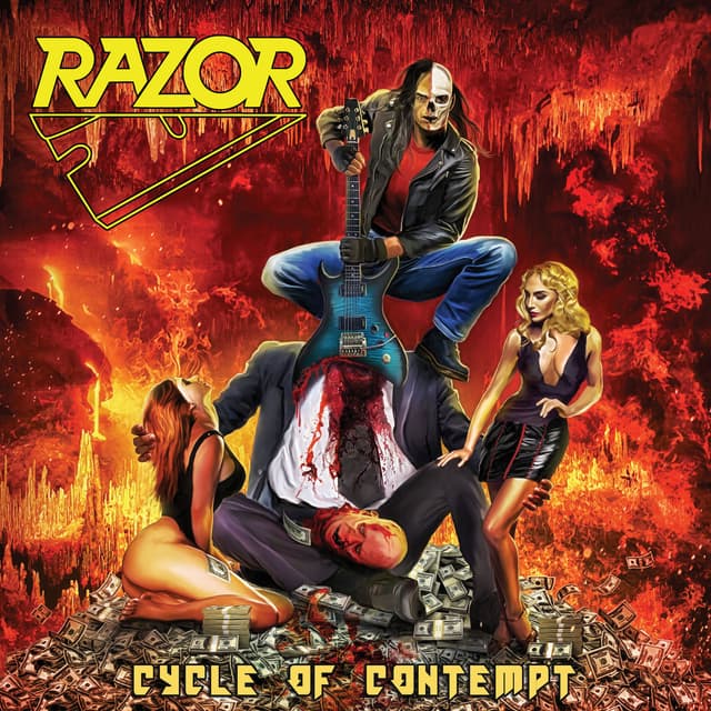 Album cover art for Cycle of Contempt