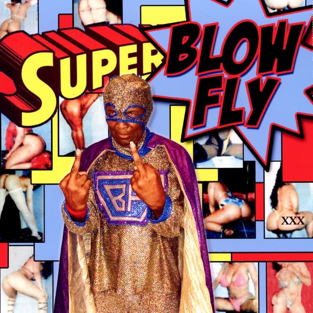 Album cover art for Blowfly Superblowfly