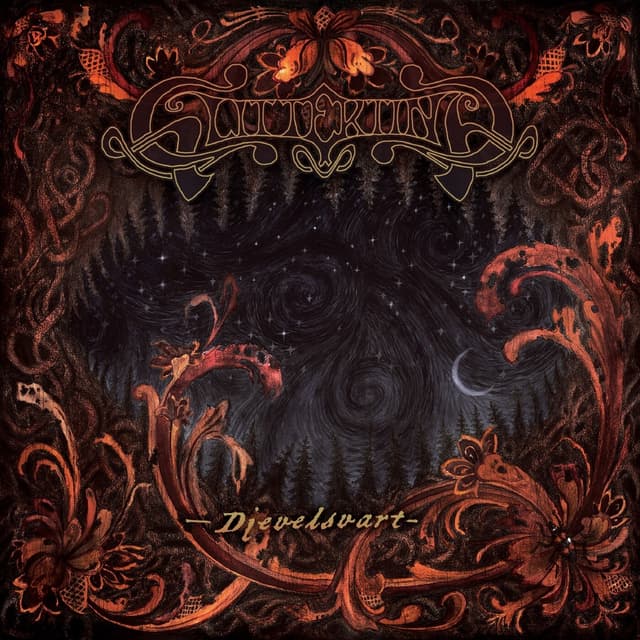 Album cover art for Djevelsvart