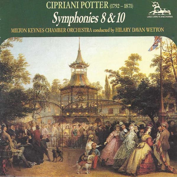 Album cover art for Potter: Symphonies 8 & 10