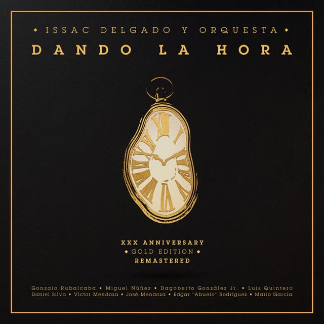 Album cover art for Dando la Hora 30th Anniversary Gold Edition