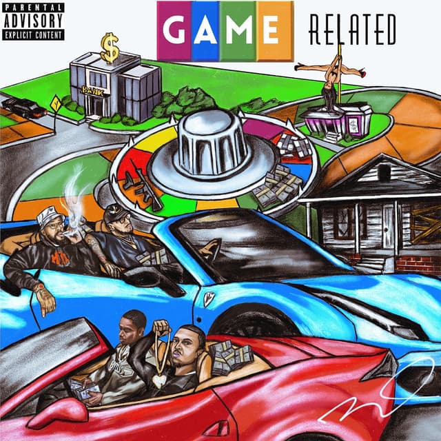Album cover art for Game Related