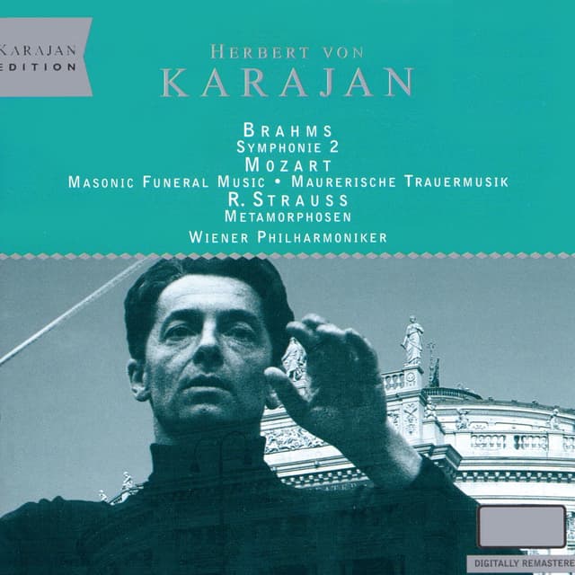 Album cover art for Brahms: Symphony No. 2 Etc.