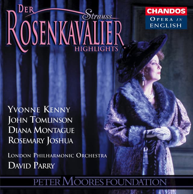 Album cover art for Strauss : Der Rosenkavalier (the Knight Of The Rose)