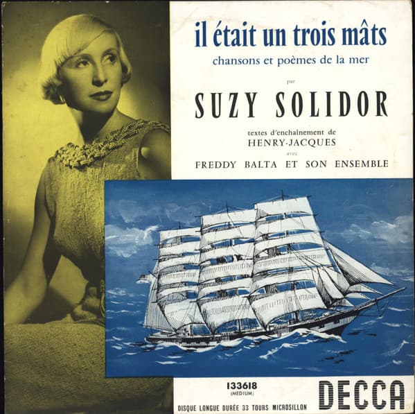 Album cover art for Il Était un Trois mats: Chansons et Poèmes de la Mer