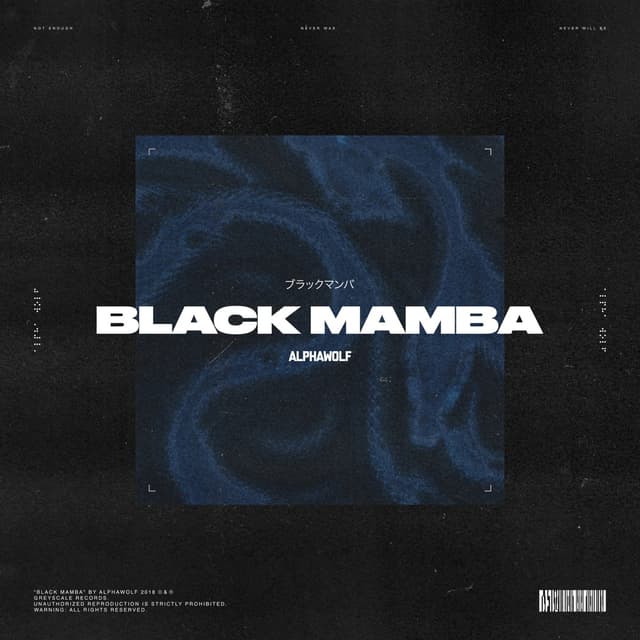 Album cover art for Black Mamba