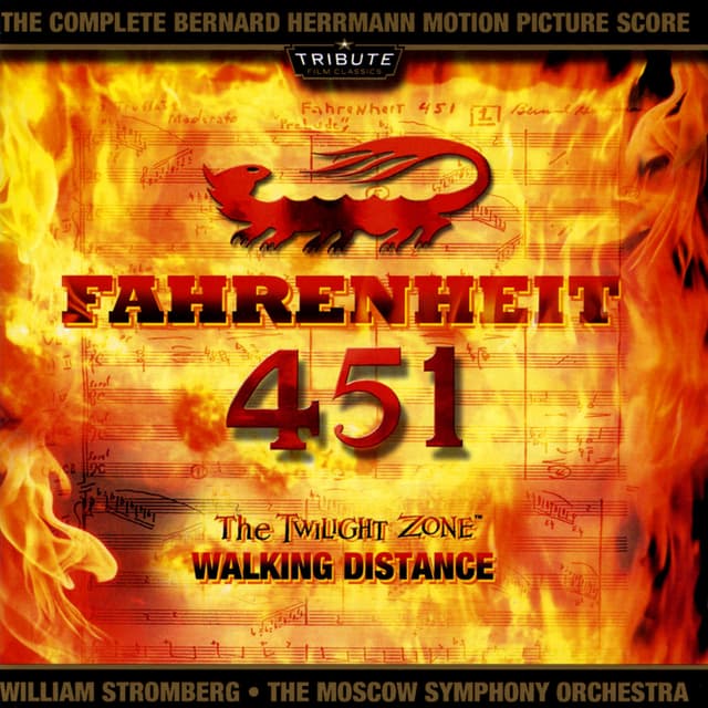 Album cover art for Fahrenheit 451