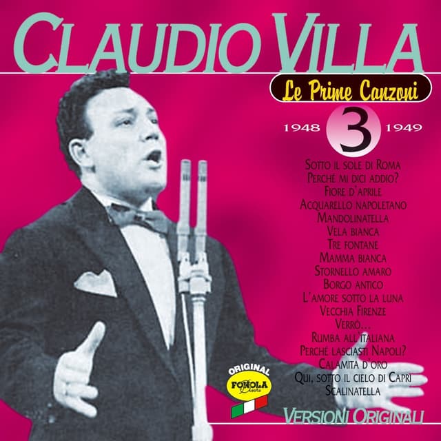 Album cover art for La Prime Canzoni Vol.3