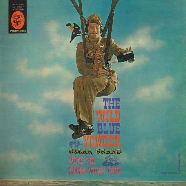 Album cover art for The Wild Blue Yonder: Songs For A Fighting Air Force
