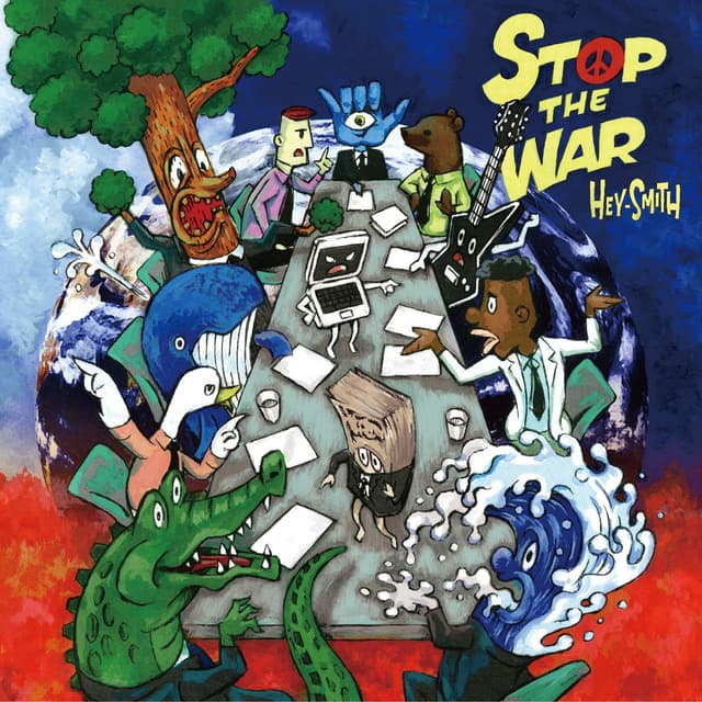 Album cover art for STOP the WAR