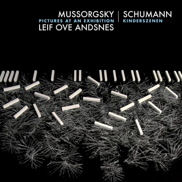 Album cover art for Mussorgsky: Pictures at an Exhibition - Schumann: Kinderszenen