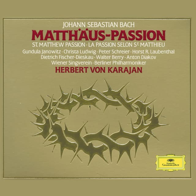 Album cover art for Bach: Matthäus-Passion