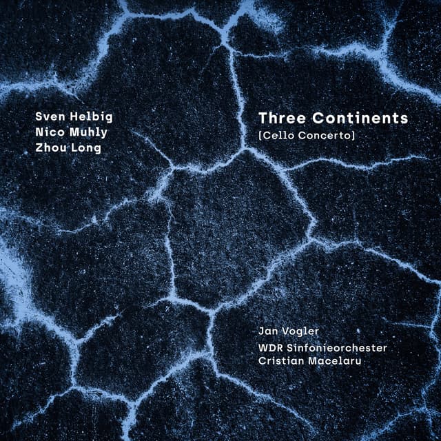 Album cover art for Muhly - Helbig - Long: Three Continents