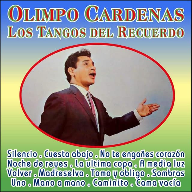 Album cover art for Los Tangos del Recuerdo