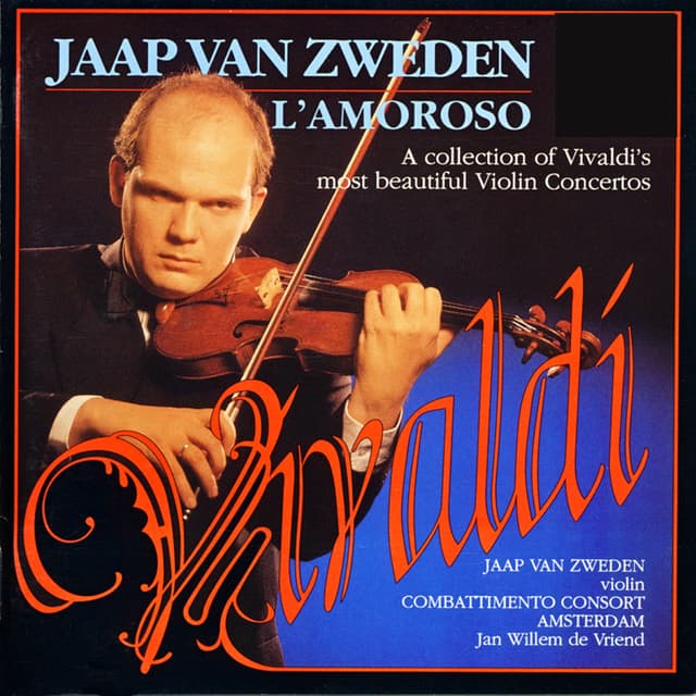 Album cover art for Vivaldi: L'amoroso