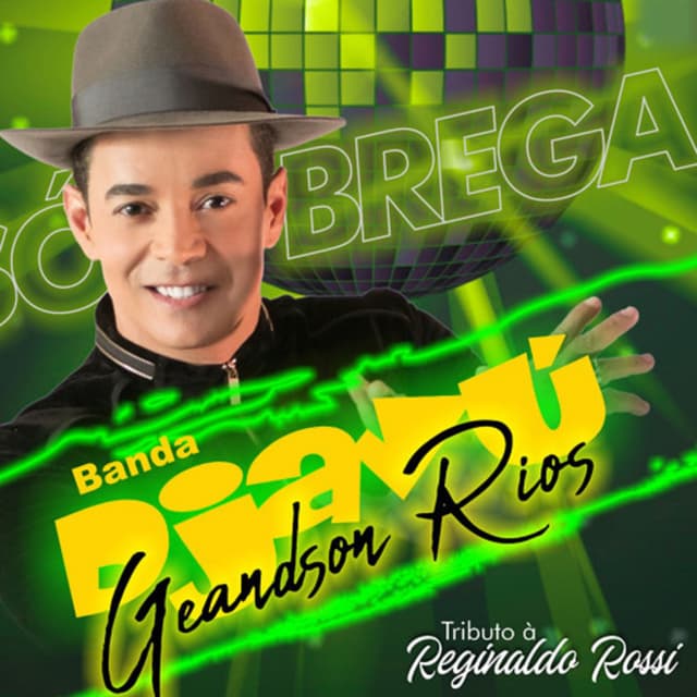 Album cover art for Só Brega Tributo à Reginaldo Rossi