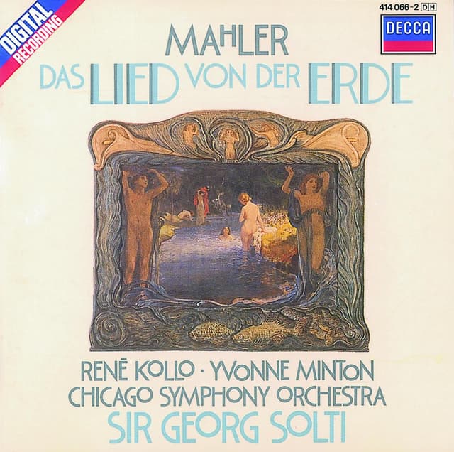 Album cover art for Mahler: Das Lied Von Der Erde