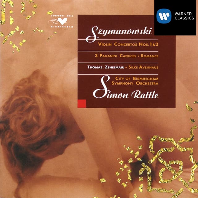 Album cover art for Szymanowski: Violin Concertos No. 1 & 2, Etc.