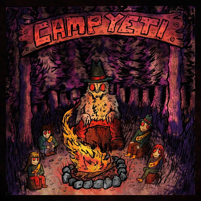 Album cover art for Camp Yeti
