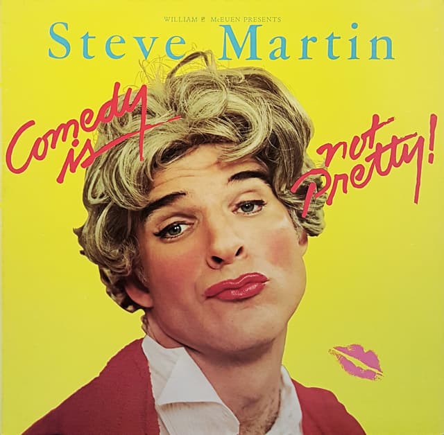 Album cover art for Comedy Is Not Pretty