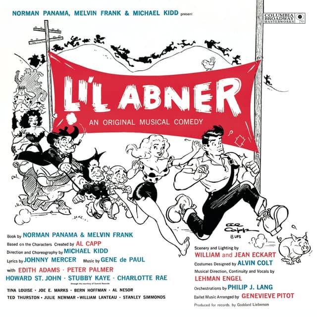 Album cover art for Li'l Abner