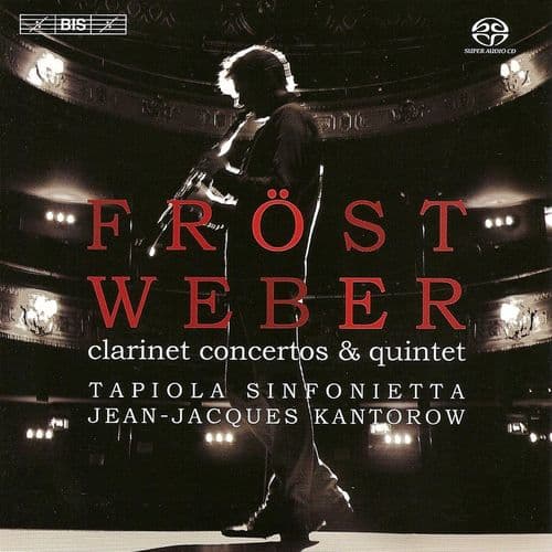 Album cover art for Weber: Clarinet Concertos