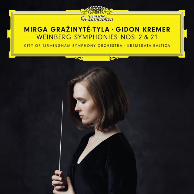 Album cover art for Weinberg: Symphonies Nos. 2 & 21