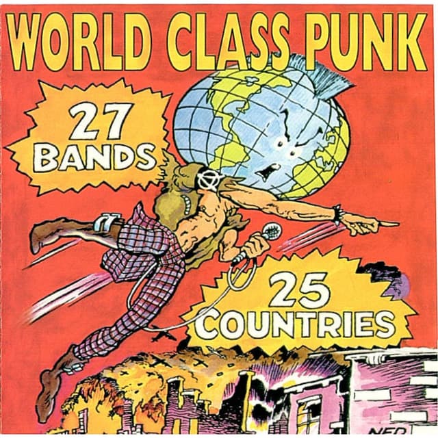 Album cover art for World Class Punk