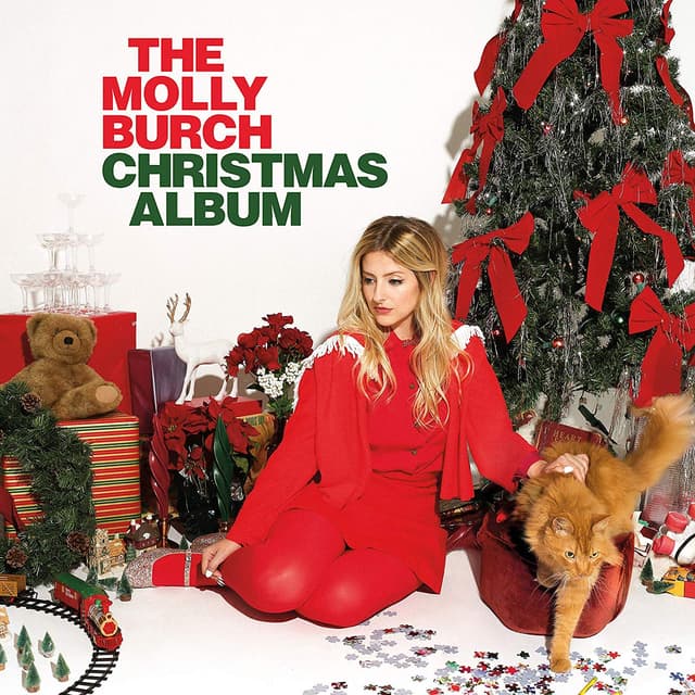 Album cover art for The Molly Burch Christmas Album